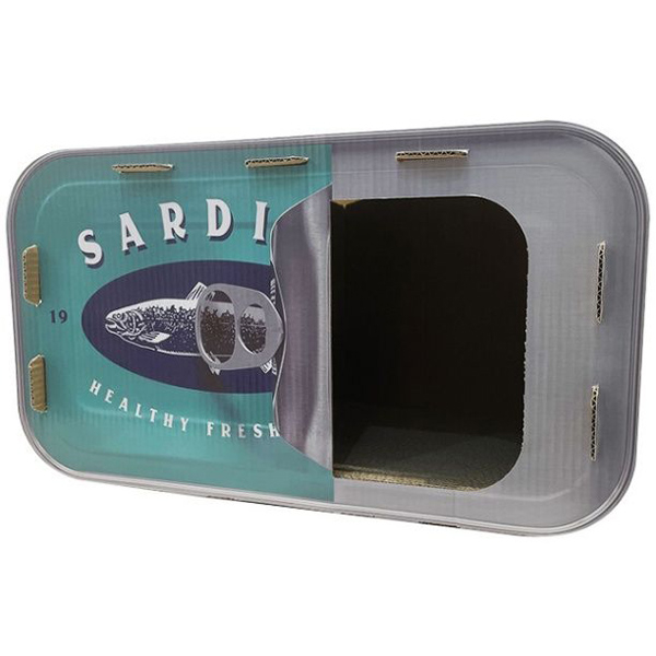 CM141025 Foldable Cat House With Scratcher