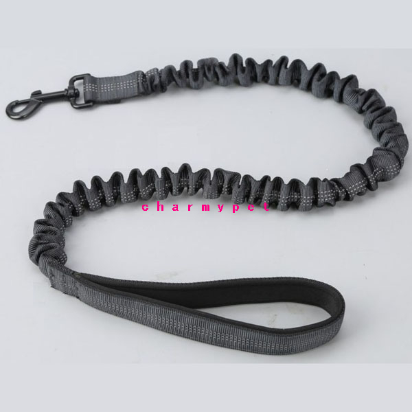 CM22010 Reflective Elastic Bungee Dog Leash