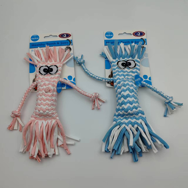 CM61010 Pet Squeaker Rope Toys