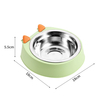 CM94002 Pet Bowl with Stainless Steel Bowl Set