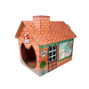 CM141049 Foldable Cat House With Scratcher
