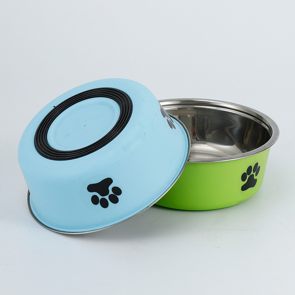 CM94008 Pet Bowl with Stainless Steel Bowl Set