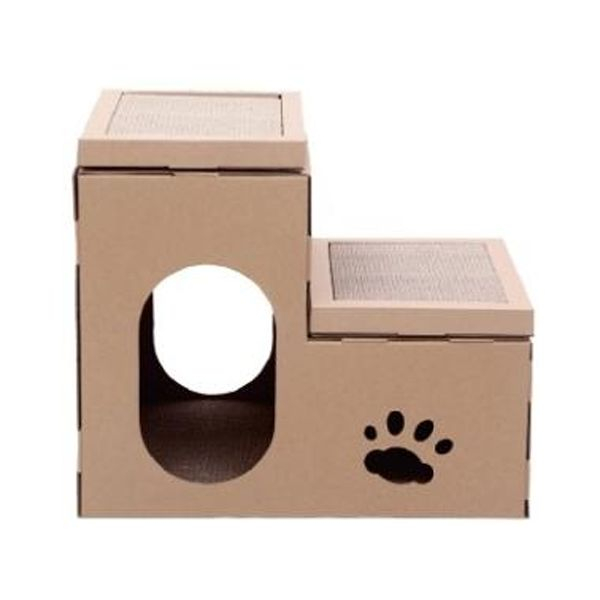 CM141053 Foldable Cat House With Scratcher