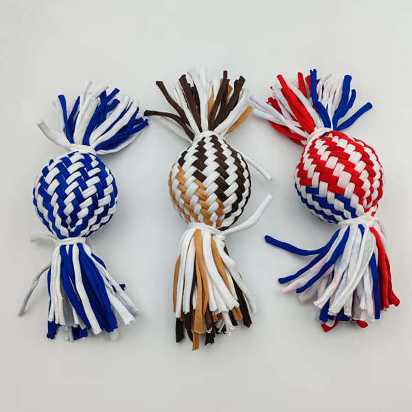 CM61001 Pet Squeaker Rope Toys