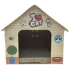 CM141021 Foldable Cat House With Scratcher