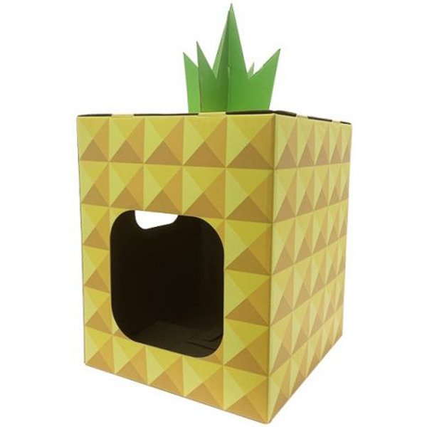CM141024 Foldable Cat House With Scratcher