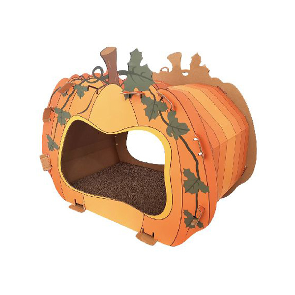 CM141042 Foldable Cat House With Scratcher