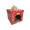 CM141012 Foldable Cat House With Scratcher